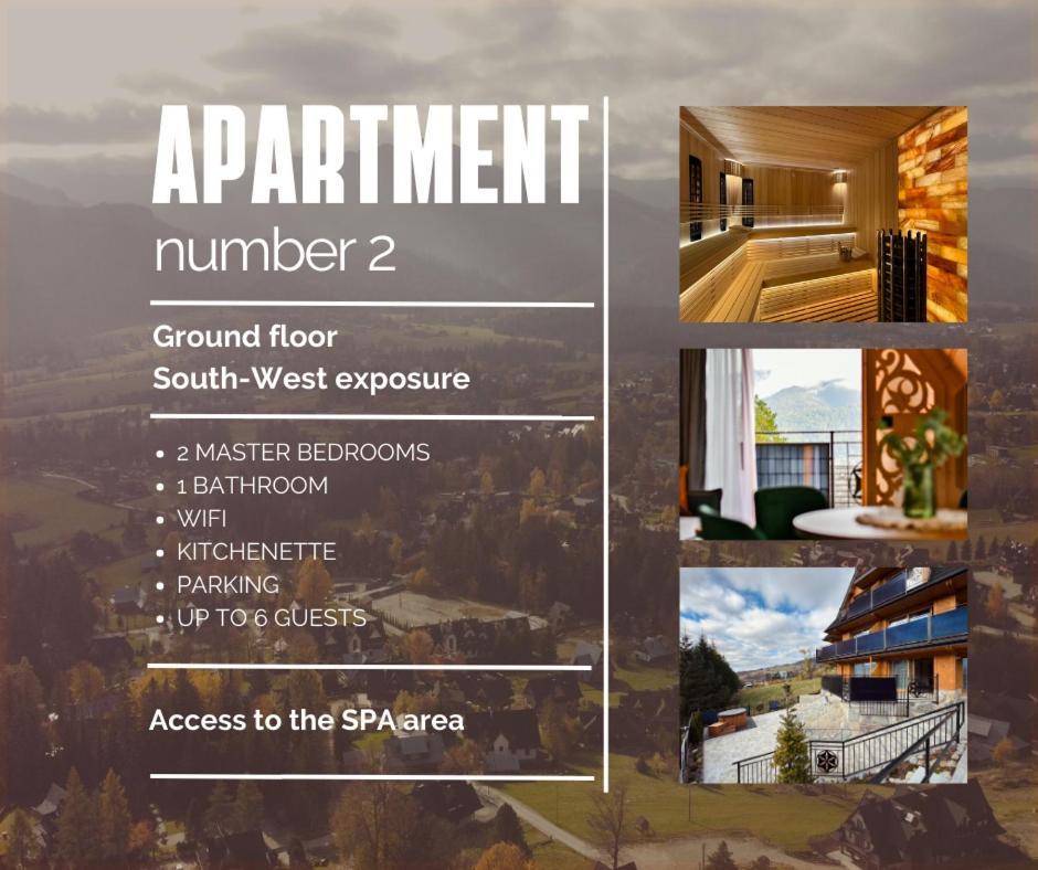 Apartment Salamandra Sauny, Teznia, Panorama Tatr *