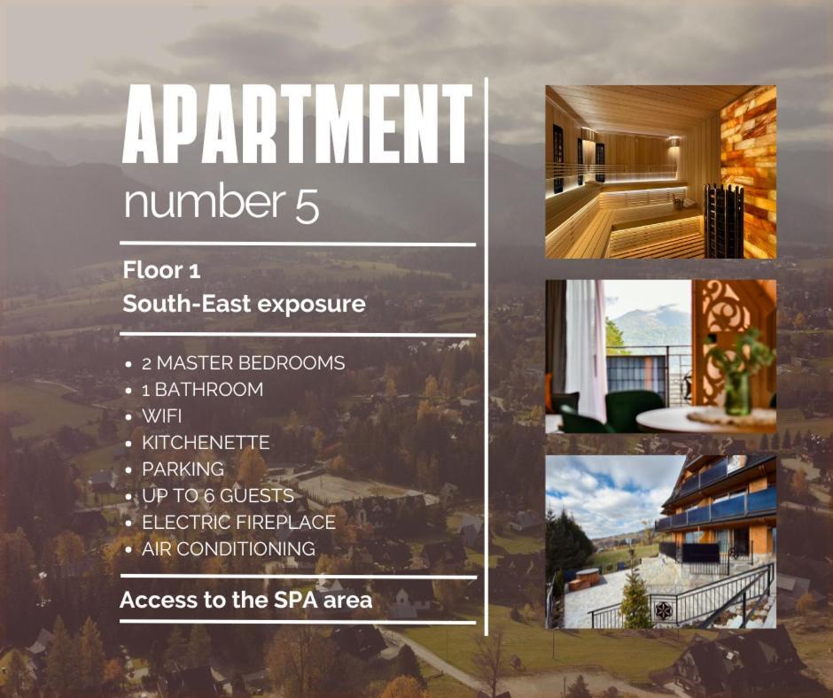 Apartment Salamandra Sauny, Teznia, Panorama Tatr